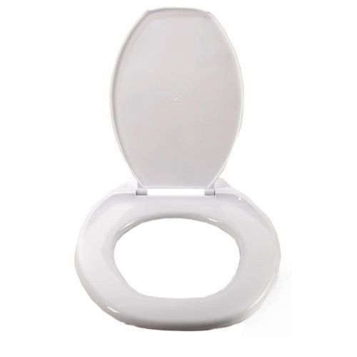 White Extra Layer Of Protection Against Germs Hygienic And Germ-Free Toilet Seat Cover