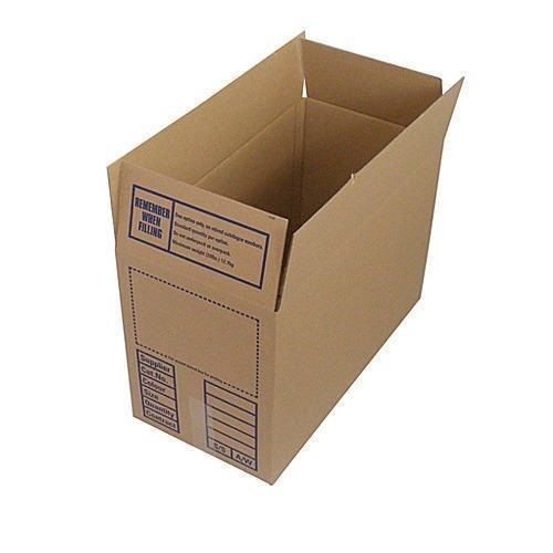 High Strength Reusably And Recyclable High-Quality Kraft Corrugated Carton Box 