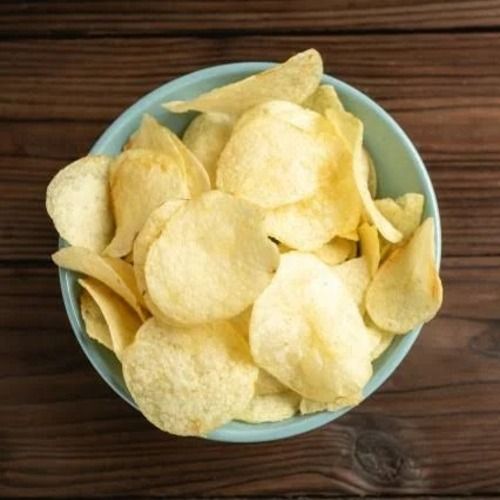 Pack Of 1 Kilogram Salty And Crispy Food Grade Potato Chips 