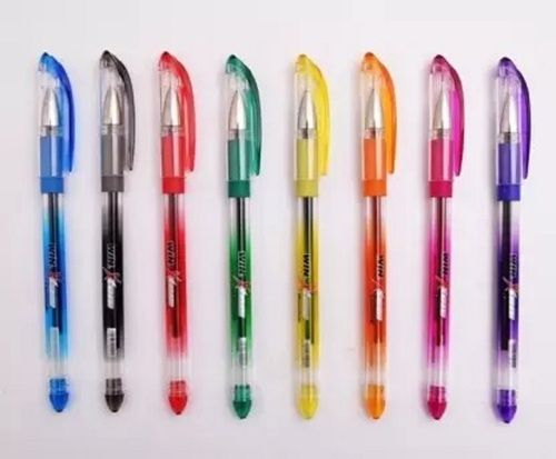 Pack Of 8 Pieces Long Lasting Waterproof Different Color Blue Ink Ball Point Pens