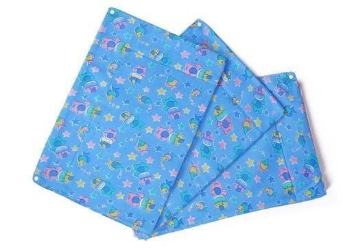 Washable Quick Drying Super Smooth Sky Blue Baby Mats