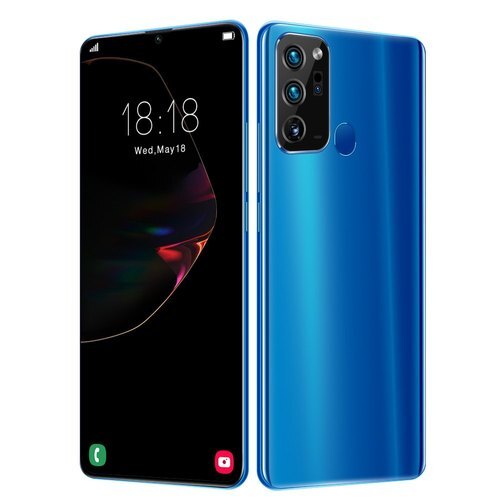 Slim Design Plastic Android Mobile Phone - 6 Inch Display, Sky Blue Color, 16GB Internal Memory, Versatile Functionality, User-Friendly Experience