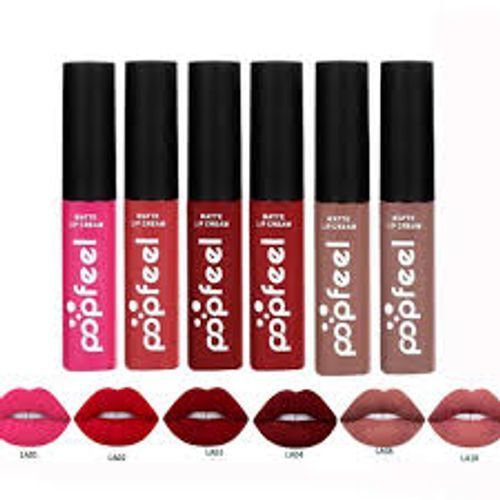 Waterproof Long Lasting Liquid Non-Stick Cup Lipstick Set (6 Colors)