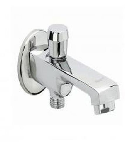 2 In 1 Chrome Finished Brass Bath Spout