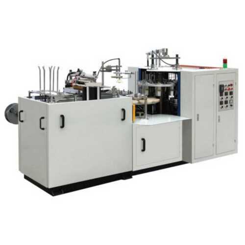 Automatic Paper Cup Making Machine, 500-1000 Piece Per Hour Capacity