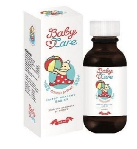 Baby Care Sweet With Honey Flavored Cough Syrup, Pack Of 100 Ml 