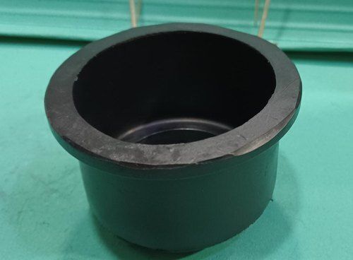 Black Round Rubber Buffer, Packaging Type: Box
