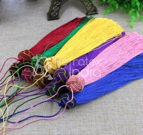 Decorative Color Full Mini Tassel With Assorted Colors And Handmade, Weight 10gms