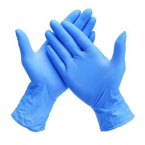 Blue Light Weight Skin Friendly Disposable Smooth Finish Surgical Gloves