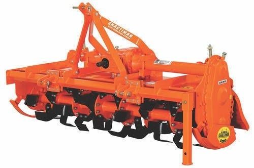 Orange Color 6 Feet Size 540 Rpm Speed Iron Material Agricultural Rotary Tillers