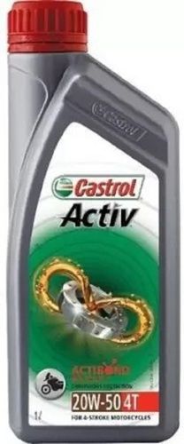 1 Liter Pack Of Used For Automobile Golden Castrol Active Engine Oil