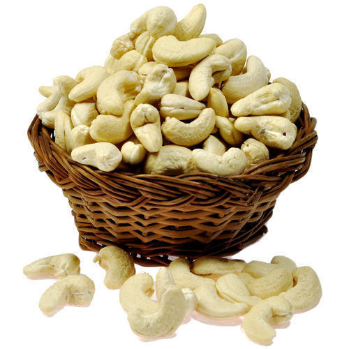 100% Pure Natural Dry White Cashew Nuts, Healthy And High In Protein