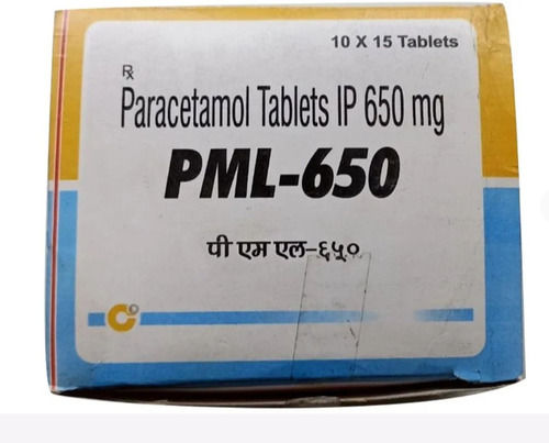 650mg Paracetamol Tablets, Pack 10 X 15 Tablets 