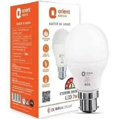 Multi Colour 7 Watt With Cool White Lighting Dome Plastic 2700 Kelvin Color Temperature Orient Led Bulb