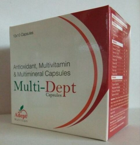 Antioxidant, Multivitamin & Multimineral Capsules, 10x10 Capsules