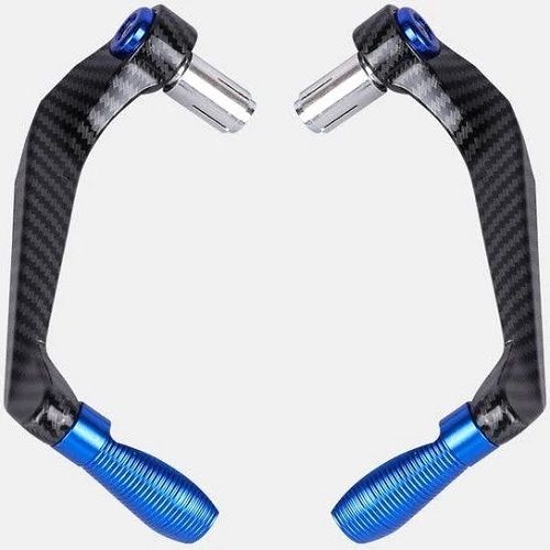 Black And Blue Stainless Steel Motorcycle Brake Clutch Levers 