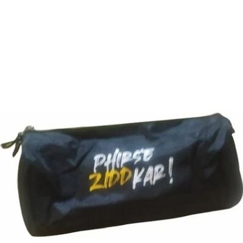 Black Color Bag Polyester Pack Of 1 Piece Capacity 25 L Gym Bag