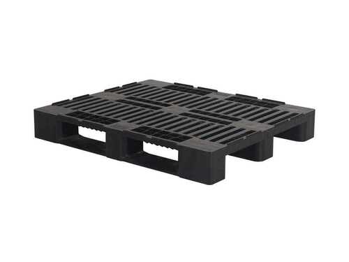 Black Plastic Pallet For Industrial Usage, 1200 X 1000 Mm Size, 8-10 Kg Weight Diameter: 6.5  Centimeter (Cm)