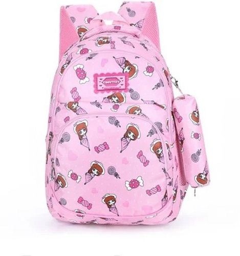 Comfortable School Backpack For Girls Pink Color Stock Photo  Download  Image Now  Asia Baby  Human Age Baby Girls  iStock