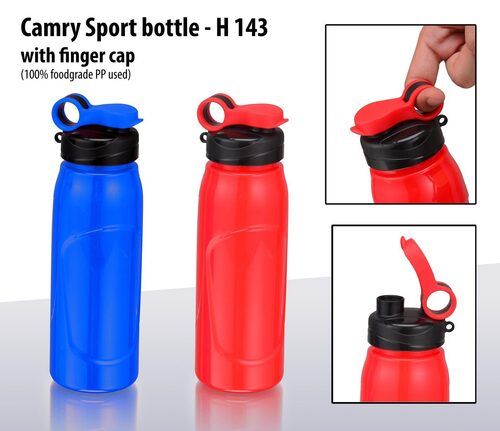 Easy to Carry Camry Sport Bottle with Finger Cap