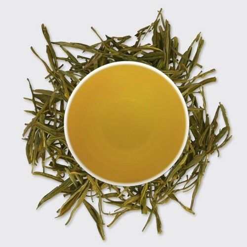 Fresh Herbal Organic Yellow Tea Improves Blood Pressure Flower