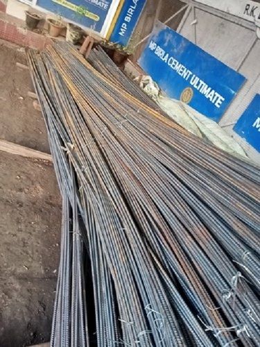 Mild Steel 8mm TMT Bar, 6 meter, Grade: Fe 500