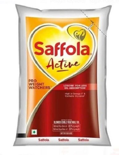 Pack Of 1 Liter Multi Sources Sunflower Blended Saffola Edible Active Pro Oil