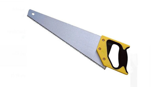 Plastic Handle Vanadium Steel Material Silver And Yellow Friction Saw