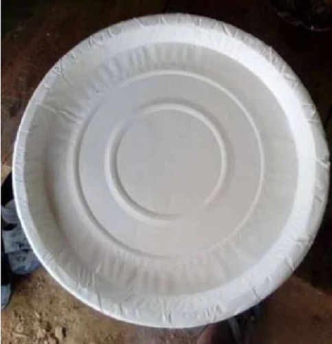 Liquid 12 Inches Size Round 1Mm Thick Paper Disposable Plate For Parties