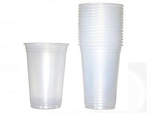 250 Ml Capacity 5 Inches Length Transparent Plastic Disposable Glass