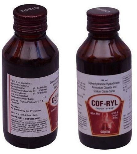 Cough Syrup For Relieves Allergy Symptoms