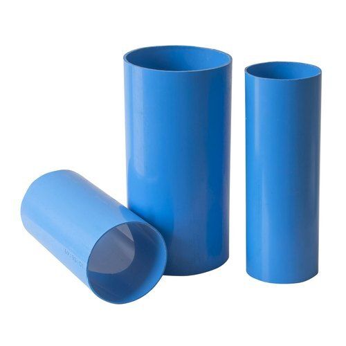 Blue Crack Resistance Round Pvc Pipe