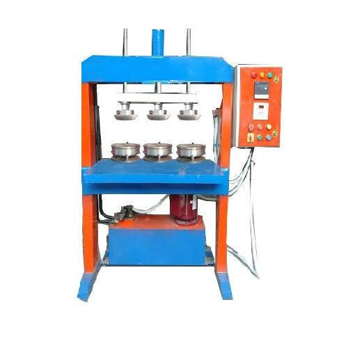 Fully Automatic Triple Die Hydraulic Paper Plate Making Machine