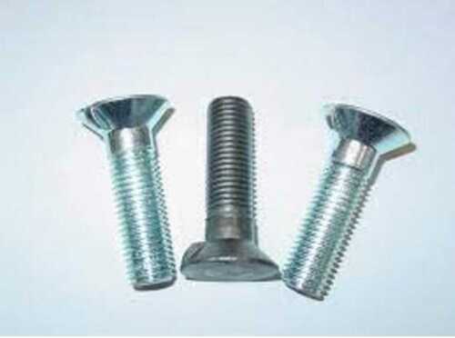 Machine Screw Type Flat Csk Nib Bolts For Industrial Usage, Chrome Surface Finishing