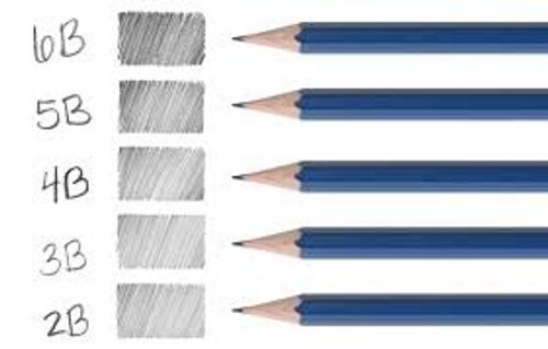 Value Scale Using Tombow MONO Drawing Pencils - Tombow USA Blog