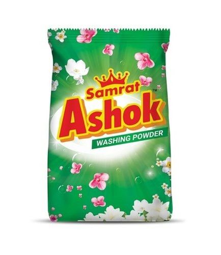 Silver Quick And Easy Stain Removal Samrat Ashok White Color Well Obtained Washing Powder 