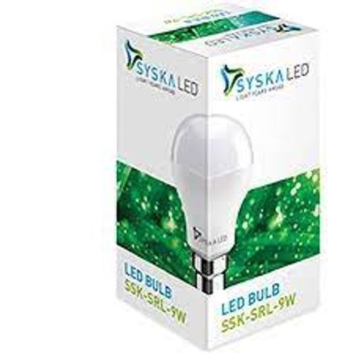 Syska B22 9-Watt Cool Day Led Bulb For Indoor And Outdoor Lighting