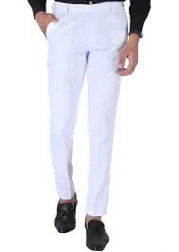 Skinny Fit Plain Ladies Rayon White Formal Pant at Rs 200/piece in New  Delhi | ID: 21076652848