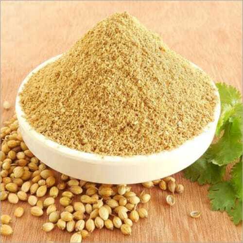 100% Natural And Organic Coriander Powder Used In Cooking