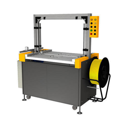 Automatic Strapping Machine With Mild Steel Materials And Dimension 1410 x 600 x 1540 mm