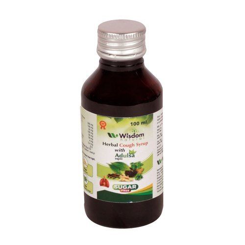 Metal Ayurvedic Wisdom Natural Herbal Cough Syrup With 100 Ml