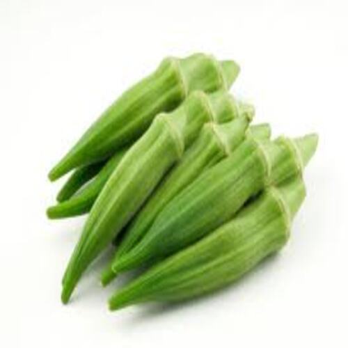 No Artificial Color Healthy Natural Rich Taste Green Fresh Okra