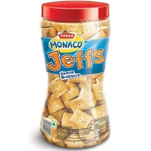 Pack Of 50 Grams Salty And Sweet Parle Monaco Jeffs Zeera Biscuit  Powder