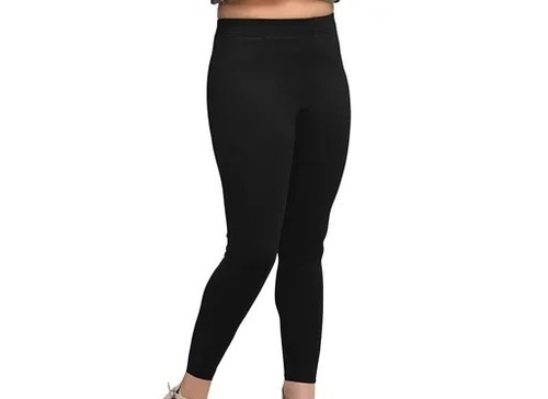 स्टेनलेस स्टील प्लेन ब्लैक हाई वेस्ट ब्रीथेबल और स्लिम फिट एंकल लेंथ कॉटन लाइक्रा वुमन लेगिंग्स