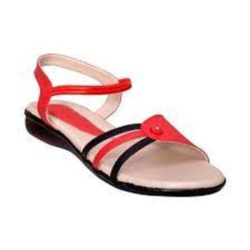 Slip Resistance Flexible Rope And Rubber Leather Ladies Casual Sandals