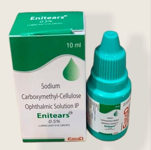 Sodium Carboxymethyl-Cellulose Ophthalmic Solution Ip Enitears 0.5% Lubricant Eye Drop Age Group: Adult