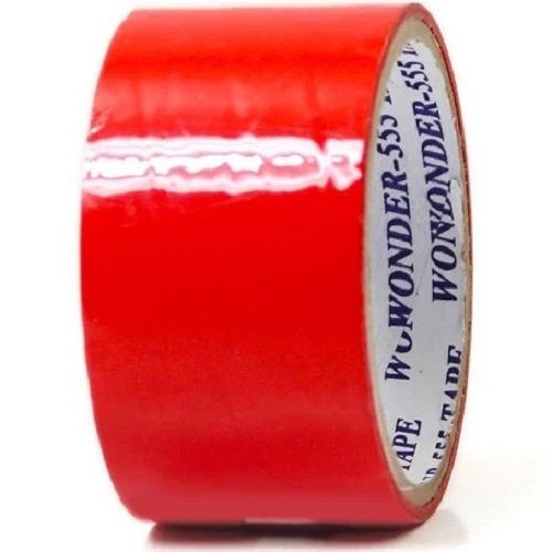 2 Inch Width Red Colour Adhesive Bopp Packaging Tapes 