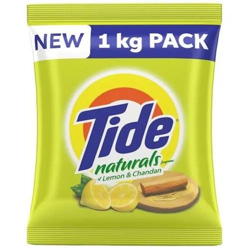 Tan-Orange Anti Bacterial Lemon And Chandan Fragrance Tide Detergent Washing Powder