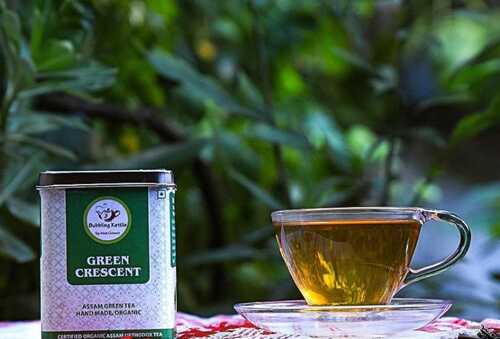 Assam Organic Green Tea In Aromatic Fragrance And Healthy To Drink