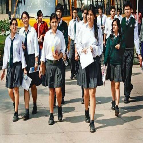 Cotton Blend Fabric School Uniform Regular Fit For Boys And